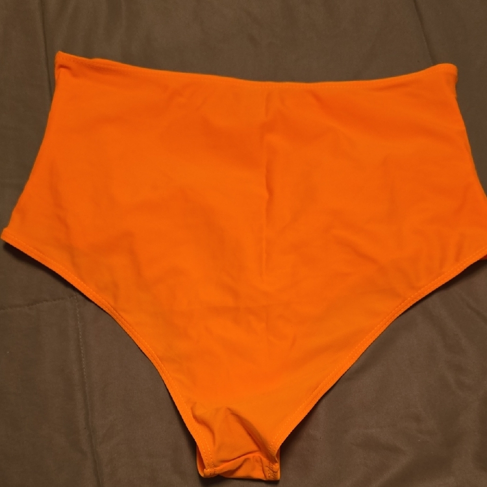 SHEIN Vibrant Orange Bikini Bottom - Picture 5 of 5